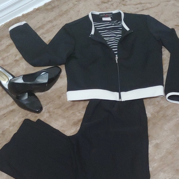 Laura Black casual pant - Picture 4 of 4